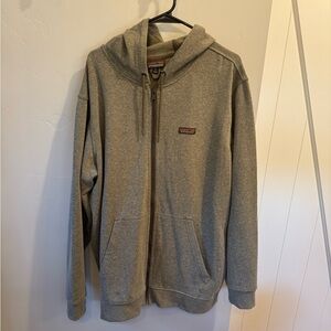 Patagonia Olive Zip-Up Hoodie